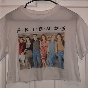 Friends crop top